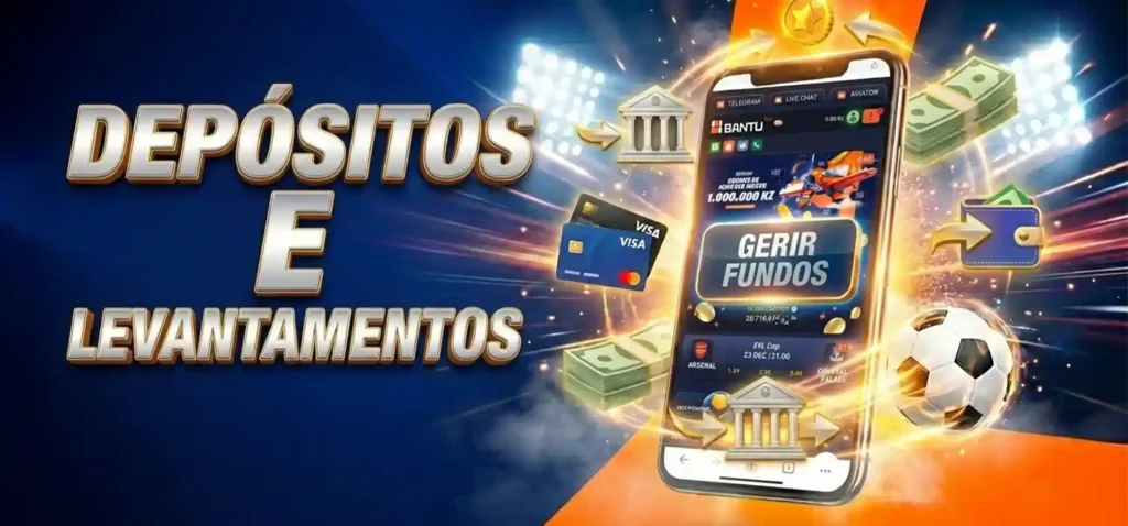 Métodos de Pagamento Bantubet angola